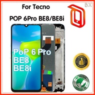 For Tecno POP 6Pro BE8i LCD Touch Screen Digitizer Assembly Replacement