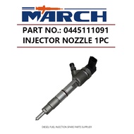 Fuel Injector 0445111091 diesel 04450-111091 Compatible with Engine 4JA1