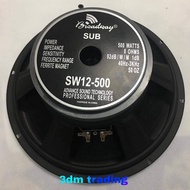 SUBWOOFER SW12-500 BROADWAY 12"  500watts  SPEAKER