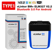 OBD2 Vgate vLinker BM+ ELM327 V2.2 For BMW Bluetooth 3.0 / 4.0+BLE / WiFi Car Diagnostic / Scanner /