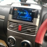 head unit doble din Android RAM 2GB Rush dan Terios fit presisi pnp