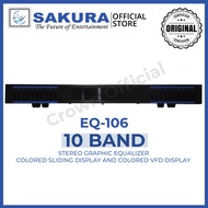 SAKURA EQ-106 10 BAND EQUALIZER