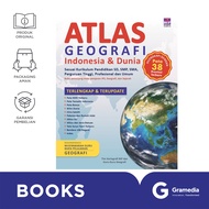 Buku Atlas Geografi Indonesia & Dunia