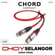 Chord ShawlineX ARAY Analogue XLR Interconnect 1.5M Made in England