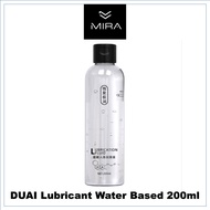DUAI Lubricant 200ml Water Based Lubricant Sex Gel Personal Massage Oil Smooth Lube Pelincir Seks Se