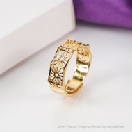 24k Gold Cincin Lipan Cincin 916 Emas Original Korea Jewelry Ring Emas Bangkok Cincin Perempuan Korean Style Suasa Wanita For Women Murah Original Ready Stock