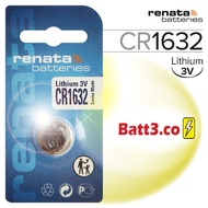 Renata CR1632 Watch Battery | Coin Battery