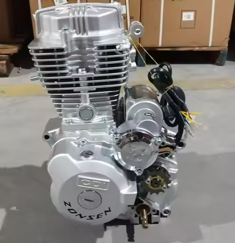 Zongshen ZS157FMI-ZA 125cc Single Cylinder 4-Stroke Air-Cooled Engine, Electric Start, 5-Speed, for 