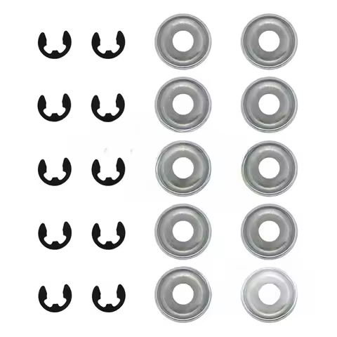 10Pcs Lawn Mower Chainsaw Clutch Drum Washer with E-Clip For Stihl MS250 MS260 MS290 MS440 MS460 MS6