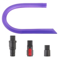 4 pcs Reusable Vacuum Hose Attachment for Corners / Gaps Cleaning, Flexible Dryer Vents Cleaning Too