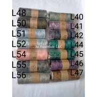 THHX gray core weaving, yarn size 2mm (3/3 color palette), crochet yarn, buy from 3c, 10c/1 link for