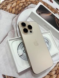 ❤️google五星評論店家❤️🔋100%🔥螢幕6.9吋🔥🍎 Apple iPhone 16Pro Max 256GB金色🍎蘋果保固2026/1/18