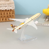 Ketchup1 16cm Etihad 787 Alloy Airplane Plane Model Diecast Airplane Model For Gift Collection Kids 