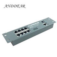 Mini router module Smart metal case with cable distribution box 8 ports router OEM modules with cable router Module motherboard