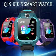 Q19 Cartoon Kid's Smart Watch Micro Chat Waterproof Anti-fall Photography GPS Positioning 2G Phone Watch Multi-Language Translation Student Voice Smart Watch Unisex Smart Watch