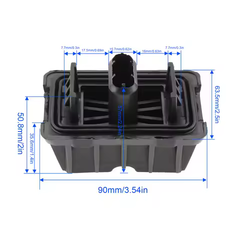 4pcs 51717237195 Plastic Car Support Jack Pads 51-71-7-237-195 for BMW 1/3/5/6/7 Series E81 / E82 / 