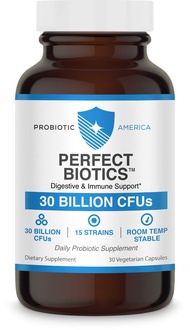 Perfect Biotics 30 Billion CFUs Digestive & Immune Support Supplement, 30 Count