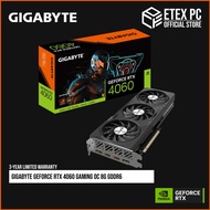 GIGABYTE GeForce RTX 4060 Gaming OC 8G GDDR6 # GV-N4060GAMING OC-8GD