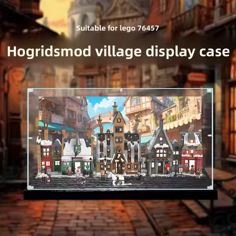 Suitable for LEGO 76457 Harry Potter Hogsmeade Village display box building block storage acrylic du