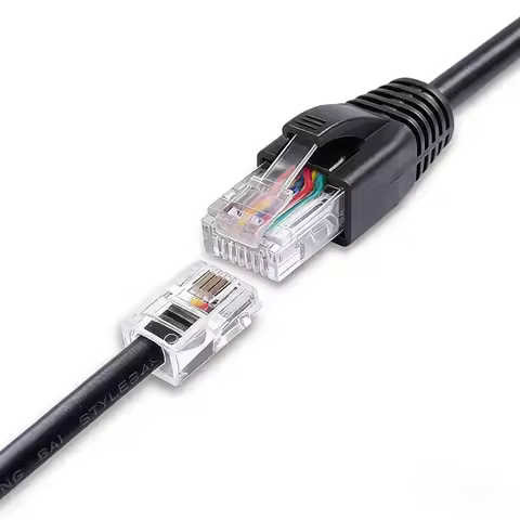 Custom Pinout RJ45 8P8C to RJ9 4P4C Cable