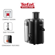 Tefal Frutelia Plus Juicer with Stainless Steel Filter ZE3708 - compact, 950ml pulp collector, 350W, 2 speeds and pulse, easy to clean, anti-grip feet