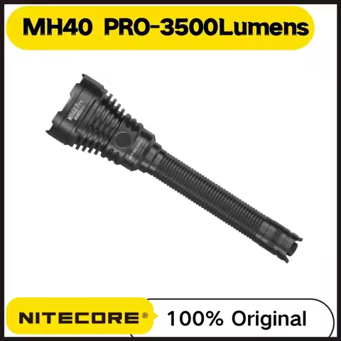 NITECORE MH40 PRO 3500Lumens UHi 40 LED Wireless Remote Switch USB-C Rechargeable Flashlight With 10