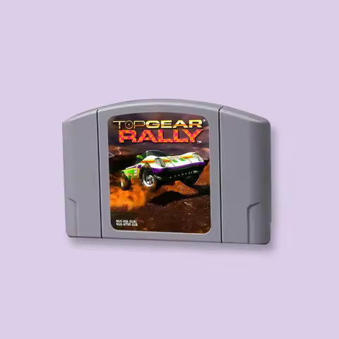 Link 011 For N64 Game Top Gear Rally 1 2 Cartridge USA NTSC & EUR PAL Version for Nintendo 64 Consol
