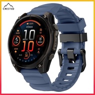 Dây đeo cho Garmin Khớp nối nhanh 26mm 22mm Fenix 8 7x 7 Pro Fenix 6x 6 5x 5plus Tactix 7 Dây Silico