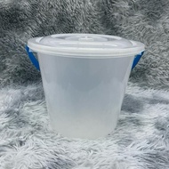 No.2.5 Glplastic Water Pail + Lid (Polypropylene-PP Material) 2.5GL