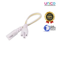 Unicomall (10pcs/pack) T4 T5 T8 LED Tube Connecting Fluorescent Lamp Connector Cable Female Plug 3 P