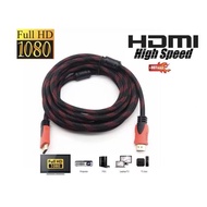 elzadobashop สาย TV HDMI 1.8 เมตร 3เมตร 5เมตร 10เมตร สายถักรุ่น HDMI 1.8M 3M 5M 10M CABLE 3D FULL HD