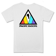 Ready Stock Hot Sale Dream Dragon Band Imagine Dragons Imagine Dragons Rock Punk Classic Retro Short