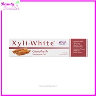 NOW Foods - XyliWhite 牙膏 清新肉桂味 6.4 盎司（181 克）[香港行貨] 此日期前最佳:2027年06月30日