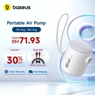 Baseus Mini Inflate & Deflate Portable Air Pump with Light for Air Mattress Pool Floats Air Bed