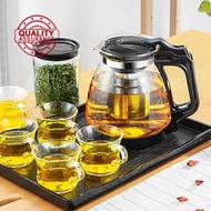 Practical Glass Tea Pot With Strainer 100ml Or 200ml M7z8