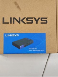 Linksys LGS108 8口 Gigabit 桌面交換器