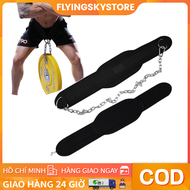 Đai Đeo Tạ Dip Belt Tập Gym Thể Thao Có Xích Móc Tạ Tập Xà Đơn Xà Kép Squat