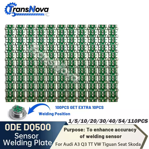 For DQ500 DQ380 0DE DQ381 0GC Transmission Pressure Sensor Welding Solder Plate 1~54/110 For Audi A3