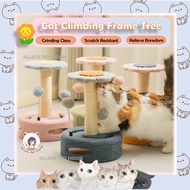 [READY STOCK] Cat Climbing Frame Tree Cat House Cat Tower Cat Tree Cat Scratcher Cat Toy Playhouse | 猫爬架 猫树 猫抓板 猫磨爪猫屋猫解闷