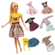 [DIY] 30cm Barbie Doll Clothes Accessories Fashion Clothes Dress 11 Inch Doll Clothes Fashion Dress