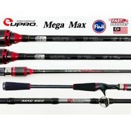 Eupro Mega Max Baitcasing Rod BC 6.0ft 6.6ft (Fuji) Eupro Rod