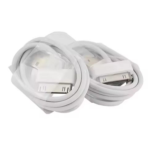 50Pcs USB Data Cable Wire Charging For iPhone 4 s 4s 3GS 3G iPod Nano Charger Cable 30 Pin Charging 