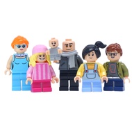 Gru Family 6 Pieces From The Set 75583 Gru's Mansion MINIONS | Copyright Work Ploybrick