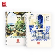 XO Bistro spring notebook A5 200 pages Hong Ha ms:2837