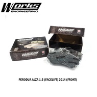 TOYOTA ALTIS 1.6/1.8 VIOS 1.5 NCP42 MR2 2003 Front - Works Nano Works Brake Pad