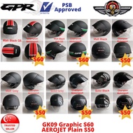 GPR Helmet GK09 AeroJet G3 (PSB Approved)