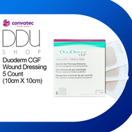 ConvaTec Duoderm CGF Wound Dressiing / 5 Count (10cm X 10cm)