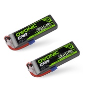 OVONIC 3S Lipo Battery 5200mAh 11.1V 80C with EC3 Plug Battery for RC Car Boat Truck Helicopter Airp