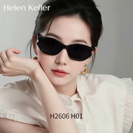 HELEN KELLER | Celebrities Cat Eye Sunglasses Small Frame UV Protection