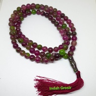 Tasbih Batu Ruby Tanzania Original 99Butir 10mm material : batu ruby tanzania - diameter : 10 mili